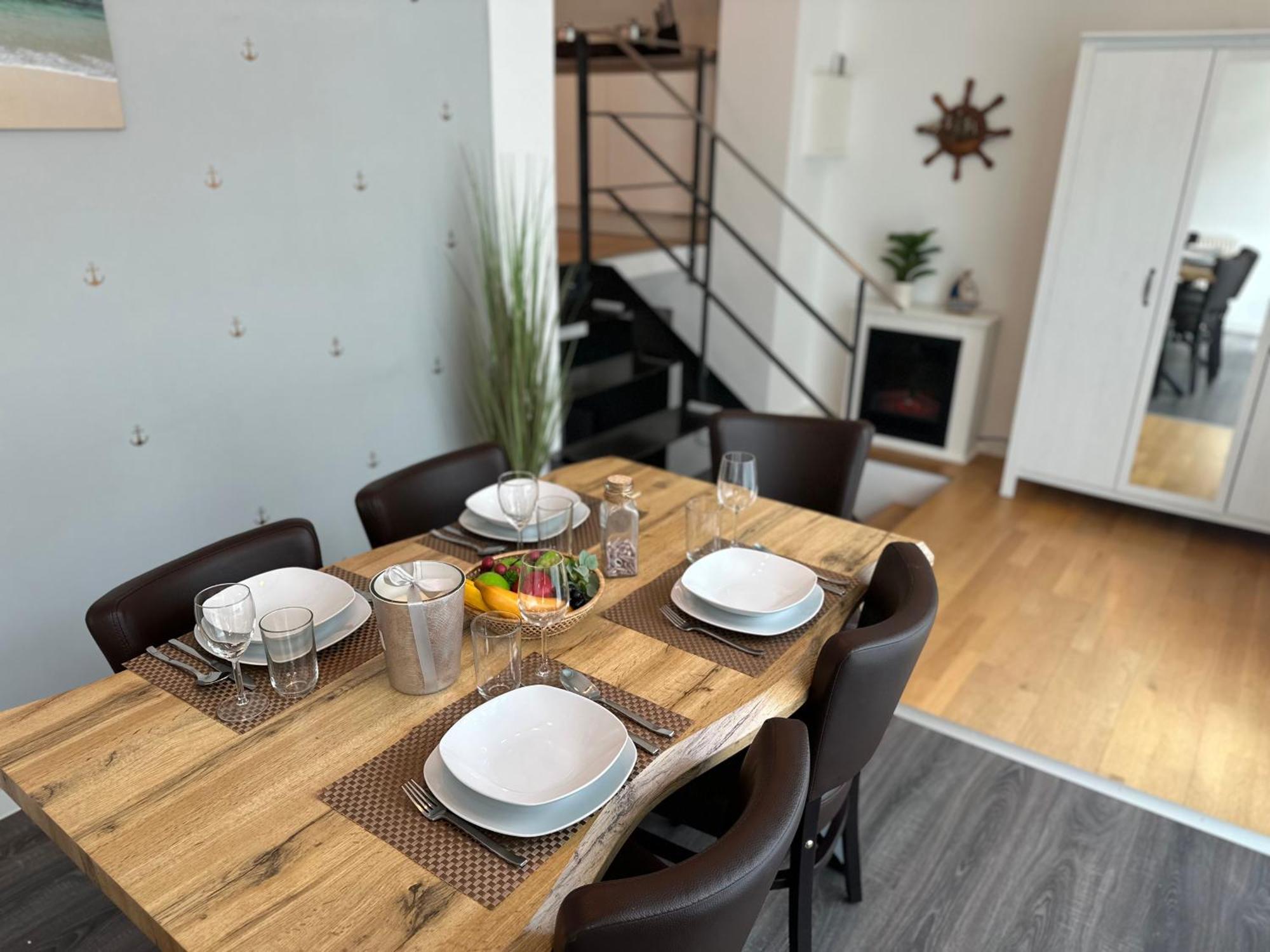 Ferienwohnung Nautica 450M Zum Strand Familienfreundlich Rostock Buitenkant foto