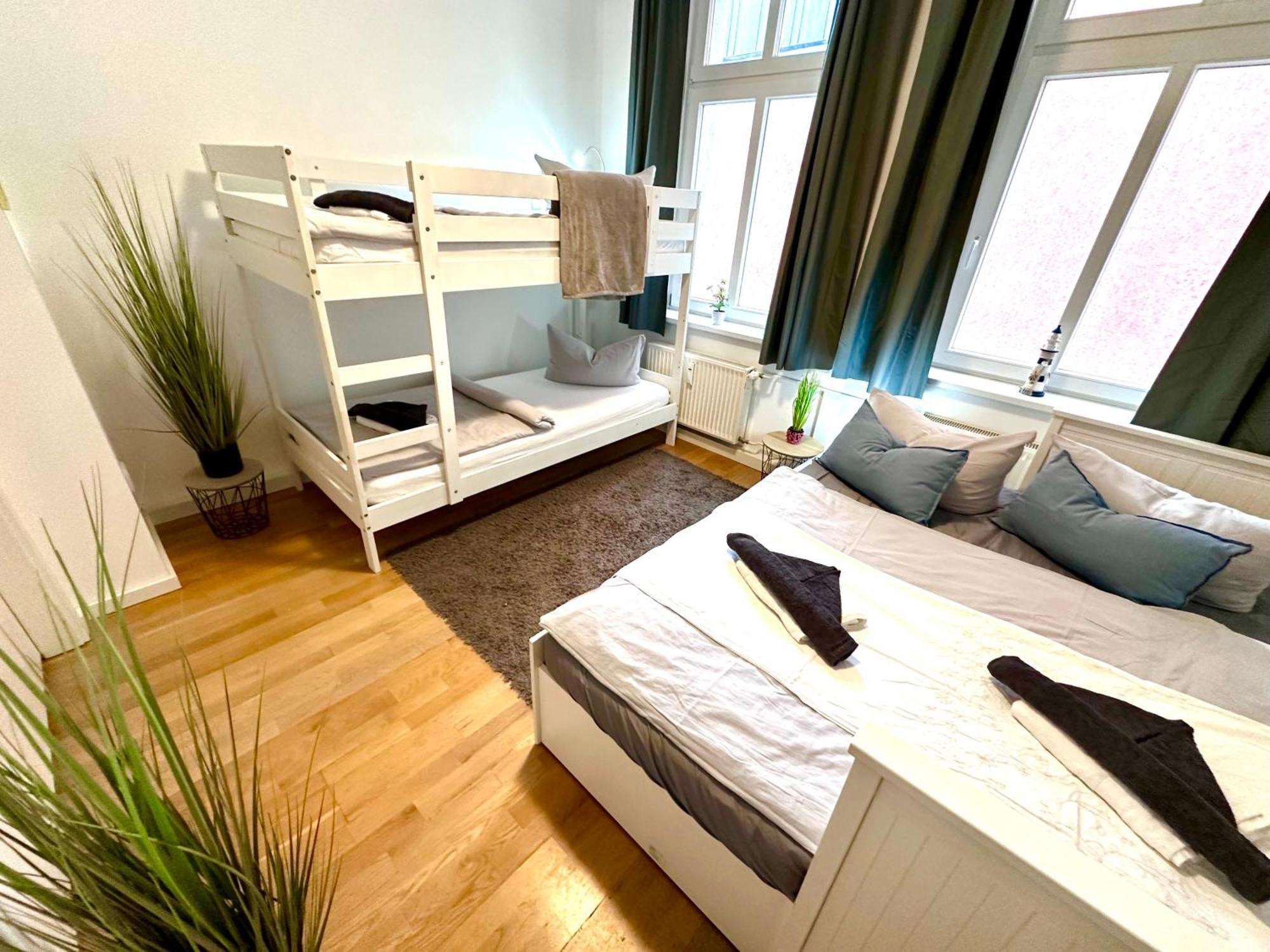 Ferienwohnung Nautica 450M Zum Strand Familienfreundlich Rostock Buitenkant foto